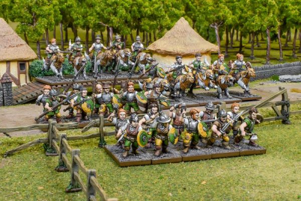 Mantic Kings of War  Halflings Halfling Battlegroup - MGKWHF301 - 5060469667263