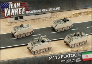 Battlefront Team Yankee  Middle East M113 Platoon - TRBX01 - 9420020246409