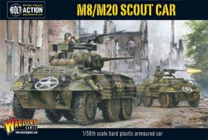 Warlord Games Bolt Action  United States of America (BA) M8/M20 Greyhound Scout Car (plastic) - 402013005 - 5060393702399