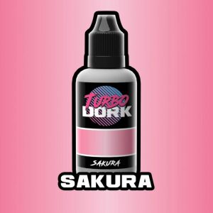 Turbo Dork   Turbo Dork Sakura Metallic Acrylic Paint 20ml Bottle - TDSAKMTA20 - 631145995083