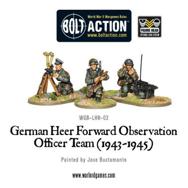 Warlord Games Bolt Action  Germany (BA) German Heer Forward Observation Team (FOO) - WGB-LHR-02 - 5060200846087
