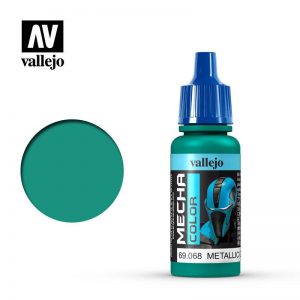 Vallejo   Mecha Colour Mecha Color 17ml - Metallic Green - VAL69068 - 8429551690683
