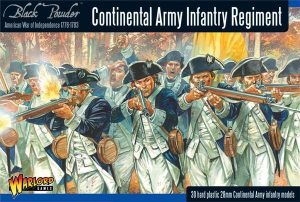 Warlord Games Black Powder  American War of Independence Continental Infantry Regiment - WGR-AWI-04 - 5060393702573