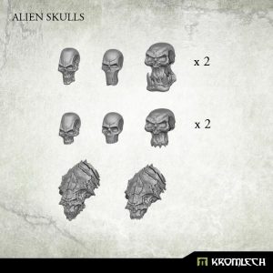 Kromlech   Basing Extras Alien Skulls (14) - KRBK010 - 5902216114845
