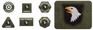 Battlefront Flames of War  United States of America Flames of War: 101st Airborne Division Dice - US908 - 9420020247642