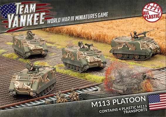 Battlefront Team Yankee  Americans M113 Platoon (plastic) - TUBX03 - 9420020229617