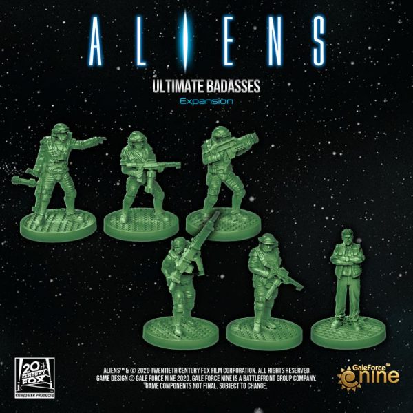 Gale Force Nine Aliens: Another Glorious Day In The Corps  Aliens: Another Glorious Day In The Corps Aliens: Ultimate Badasses - ALIENS02 - 9781947494961