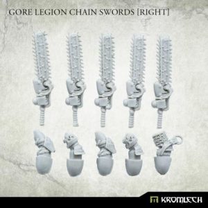 Kromlech   Heretic Legionary Conversion Parts Gore Legion Chain Swords [right] (5) - KRCB241 - 5902216119987