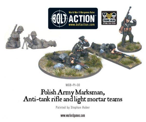 Warlord Games Bolt Action  Poland (BA) Polish Army Special Weapons Teams - WGB-PI-30 - 5060393700722