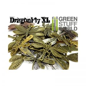 Green Stuff World   Modelling Extras SteamPunk Big DRAGONFLY-XL Beads 85gr - 8436554366484ES - 8436554366484