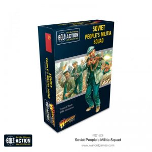 Warlord Games Bolt Action  Soviet Union (BA) Soviet Peoples Militia Squad - 402214008 - 5060572505582