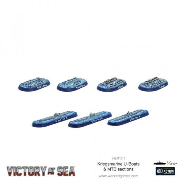 Warlord Games Victory at Sea  Victory at Sea Victory at Sea: Kriegsmarine U-Boats & MTB sections - 742411017 - 5060572506848