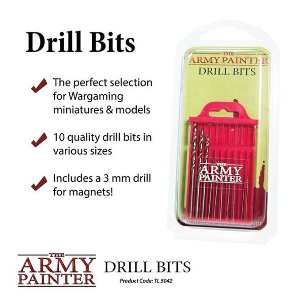 The Army Painter   Army Painter Tools Army Painter Drill Bits - APTL5042 - 5713799504202