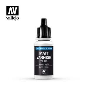Vallejo   Vallejo Extras Vallejo Matt Varnish 17ml - VAL520 - 8429551705202