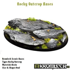 Kromlech   Rocky Outcrop Bases Kromlech Rocky Outcrop Oval 105mm (1) - KRRB009 - 5902216112858