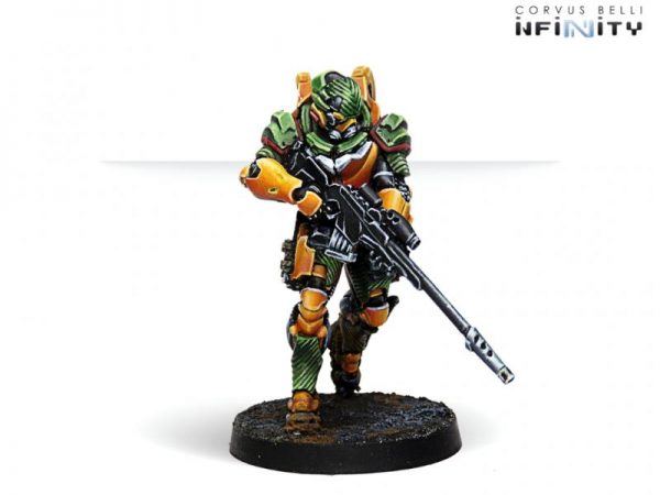 Corvus Belli Infinity  Yu Jing Haidao Special Support Group (MULTI Sniper Rifle) - 281306-0764 - 2813060007647