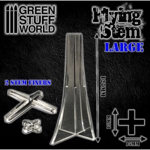 Green Stuff World   Plain Bases Flying Stem - LARGE - 8436574502770ES - 8436574502770