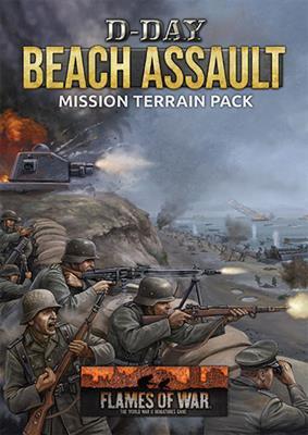 Battlefront Flames of War  Flames of War Books & Accessories D-Day: Beach Assault Mission Terrain Pack - FW262A - 9420020248311