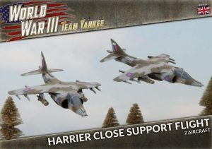 Battlefront Team Yankee  British British Harrier Close Air Support Flight - TBBX15 - 9420020250413