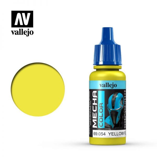 Vallejo   Mecha Colour Mecha Color 17ml - Yellow Fluorescent - VAL69054 - 8429551690546