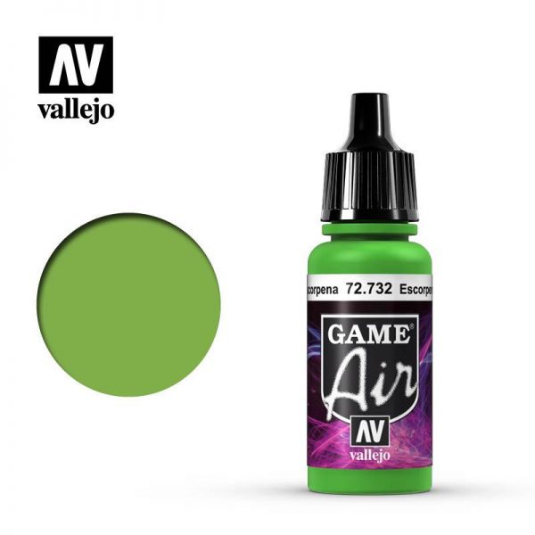Vallejo   Game Air Game Air: Escorpena Green - VAL72732 - 8429551727327