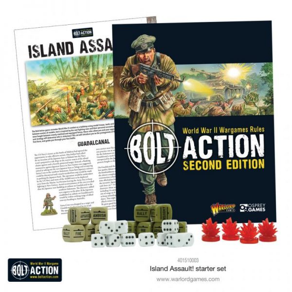 Warlord Games Bolt Action  Bolt Action Essentials Bolt Action: Island Assault! Starter Set - 401510003 - 5060572506879