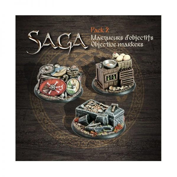 Gripping Beast SAGA  SAGA SAGA Objective Markers 2 - SAGAOM2 -
