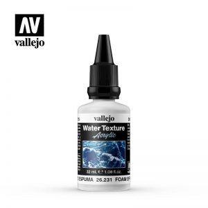 Vallejo   Water & Stone Effects AV Water Effects - Foam and Snow 32ml - VAL26231 - 8429551262316