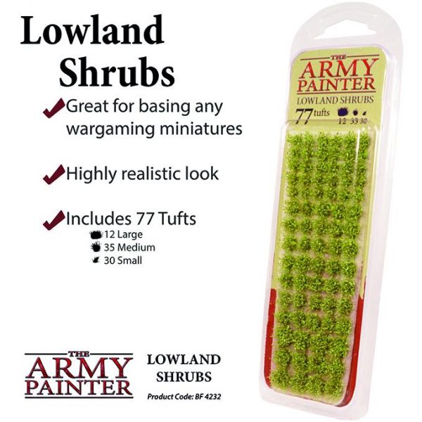 The Army Painter   Lichen & Foliage Battlefields: Lowland Shrubs - APBF4232 - 5713799423206