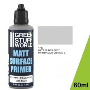 Green Stuff World   Surface Primers Matt Surface Primer 60ml - Grey - 8436574501018ES - 8436574501018