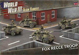 Battlefront Team Yankee  British British Fox Recce Troop - TBBX13 - 9420020249042