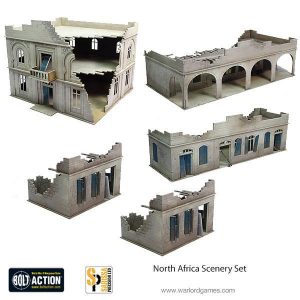 Damaged Compound and House Set Warlord Games NEW Bolt Action 