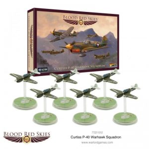Warlord Games Blood Red Skies  Blood Red Skies Blood Red Skies: P-40 Warhawk Squadron - 772211012 -