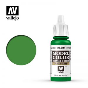 Vallejo   Model Colour Model Color: Intermediate Green - VAL891 - 8429551708913