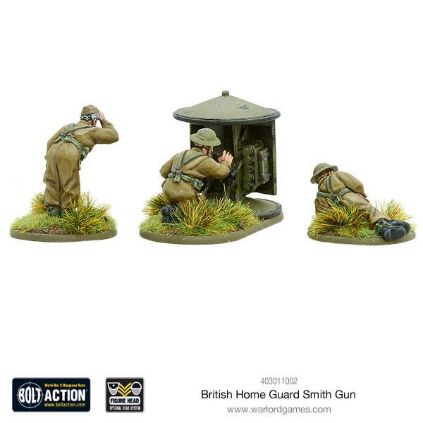 Warlord Games Bolt Action  Great Britain (BA) British Home Guard Smith Gun - 403011002 - 5060393706663