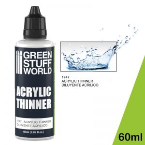 Green Stuff World   Specialist Paints Acrylic Thinner 60ml - 8436574501063ES - 8436574501063