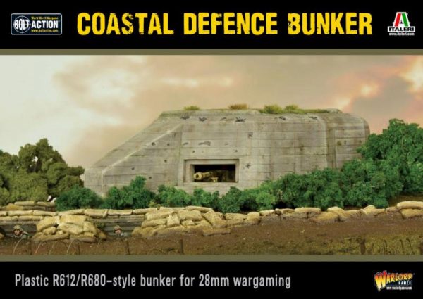 Bolt Action  Warlord Games Terrain R612/R680-style Coastal Defence Bunker - 842010002 - 5060572500365