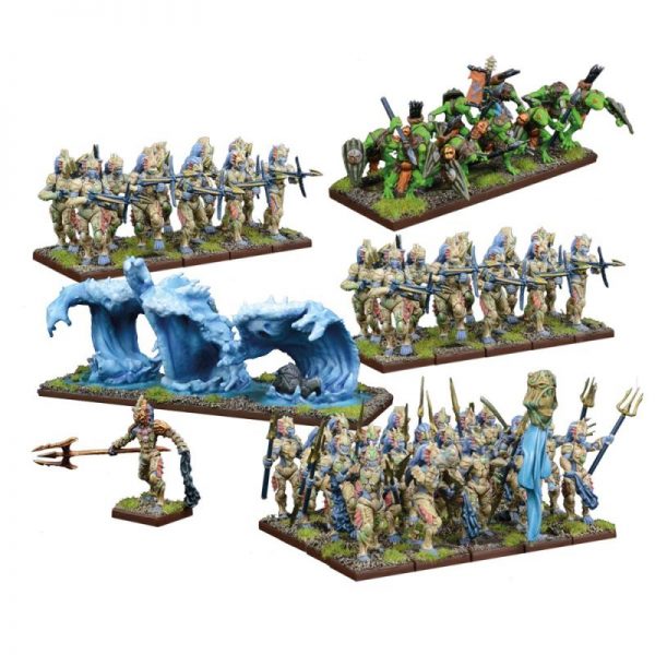 Mantic Kings of War  Trident Realm of Neritica Trident Realm of Neritica Army - MGKWR101 - 5060469660561