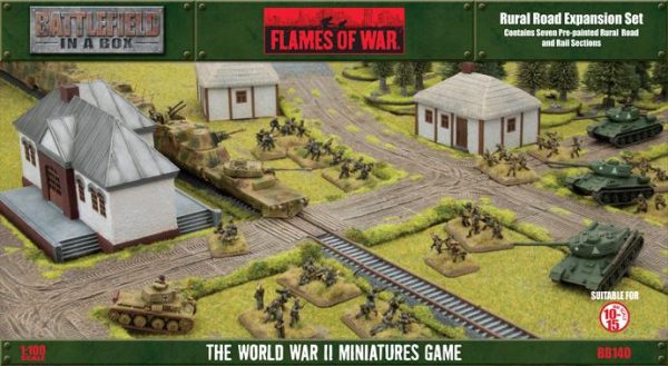 Gale Force Nine   Battlefield in a Box Flames of War: Rural Roads Expansion - BB140 -