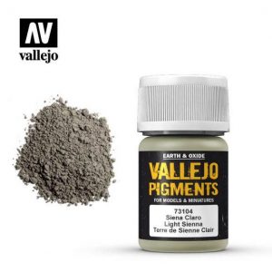 Vallejo   Pigments Vallejo Pigment - Light Sienna - VAL73104 - 8429551731041
