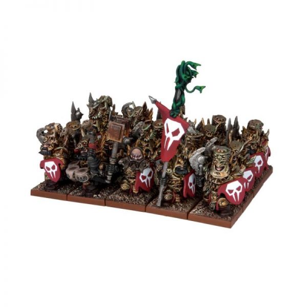 Mantic Kings of War  Abyssal Dwarves Immortal Guard Regiment - MGKWK22-1 - 5060208865370