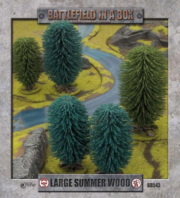 Gale Force Nine   Battlefield in a Box Large Summer Wood - BB543 - 9420020217652