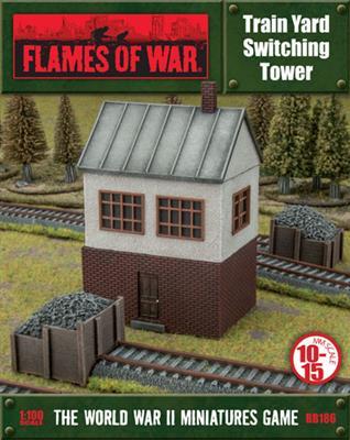 Gale Force Nine   Battlefield in a Box Flames of War: Train Yard Switching Tower - BB186 - 9420020225961