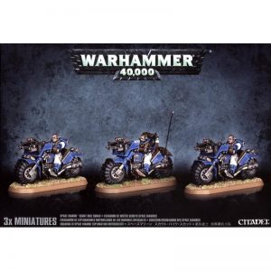 Games Workshop (Direct) Warhammer 40,000  Space Marines Space Marine Scout Bike Squad - 99120101101 - 5011921047291