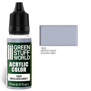 Green Stuff World   Acrylic Paints Acrylic Color WOLVEN GREY - 8436574501940ES - 8436574501940