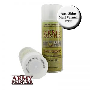 The Army Painter   Spray Paint AP Spray: Anti Shine Matt Varnish - APCP3003 - 2540101130032