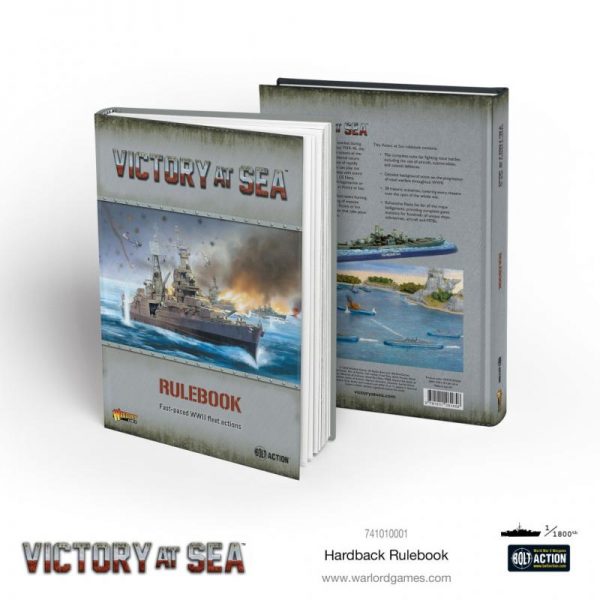 Victory at Sea  Victory at Sea Victory at Sea: Hardback Rulebook - 741010001 - 9781911281658