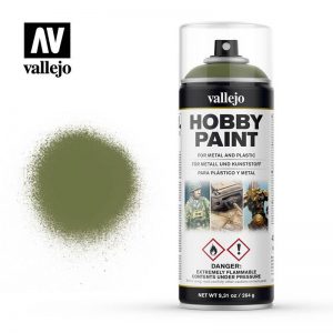 Vallejo   Spray Paint AV Spray Primer: Fantasy Color - Goblin Green 400ml - VAL28027 - 8429551280273