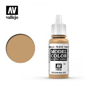 Vallejo   Model Colour Model Color: Tan Yellow - VAL912 - 8429551709125