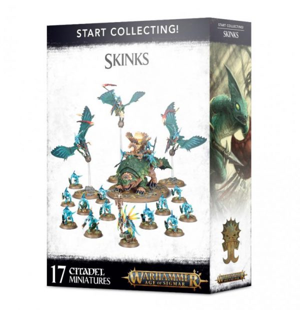Games Workshop Age of Sigmar  Seraphon Start Collecting! Skinks - 99120208025 - 5011921126385